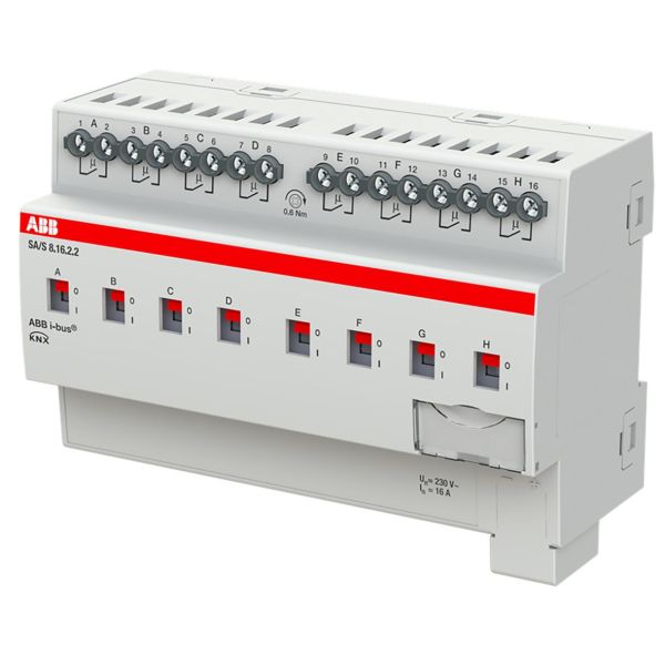ABB 2CDG110263R0011 Tulo-/lähtöyksikkö KNX, 230 V, 16 A Kytkinliitäntöjen enimmäismäärä: 8