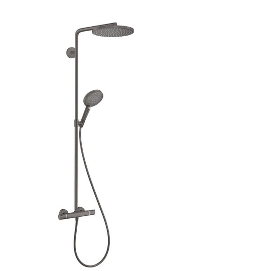 Hansgrohe Raindance Select S Kattosuihkusarja 150cc Musta
