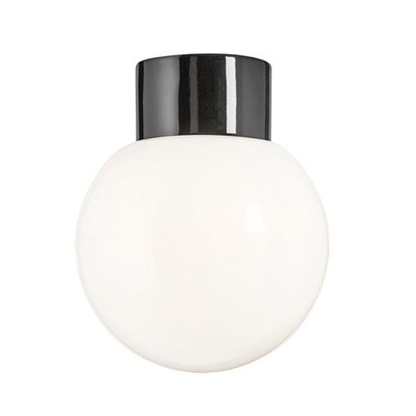 Ifö Electric 6041-840-16 Kattovalaisin kiiltävä, suora, IP54, LED Musta