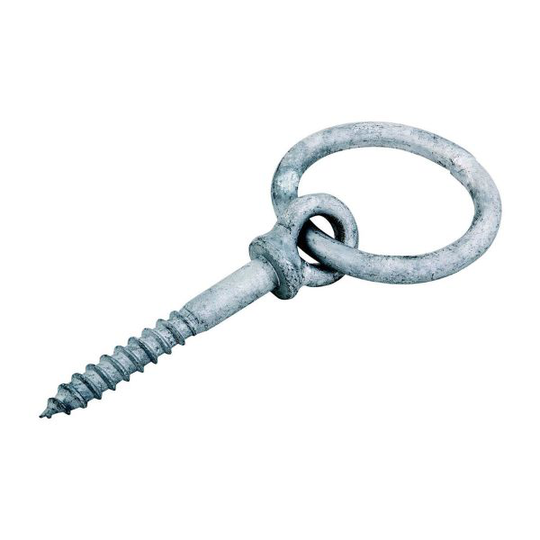 Gunnebo G006757100 Silmukkaruuvi renkaalla, puukierre M10