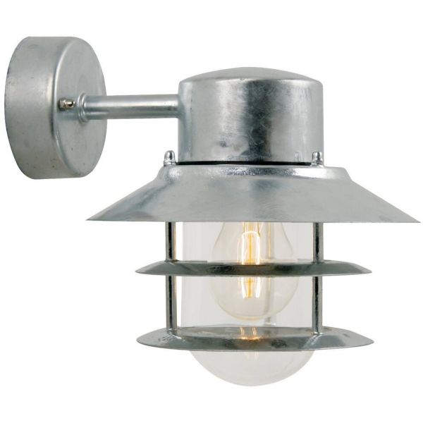 Nordlux BLOKHUS 25051031 Seinävalaisin sinkitty, E27, 60W, IP54