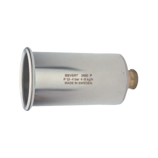 Sievert Pro 296001 Polttimet Ø 60 mm, teräs