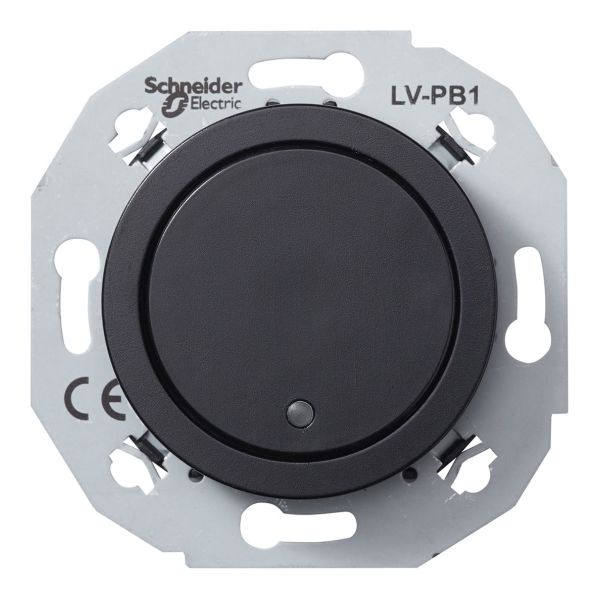 Schneider Electric WDE011270 Pienjännitepainike musta 1-napainen
