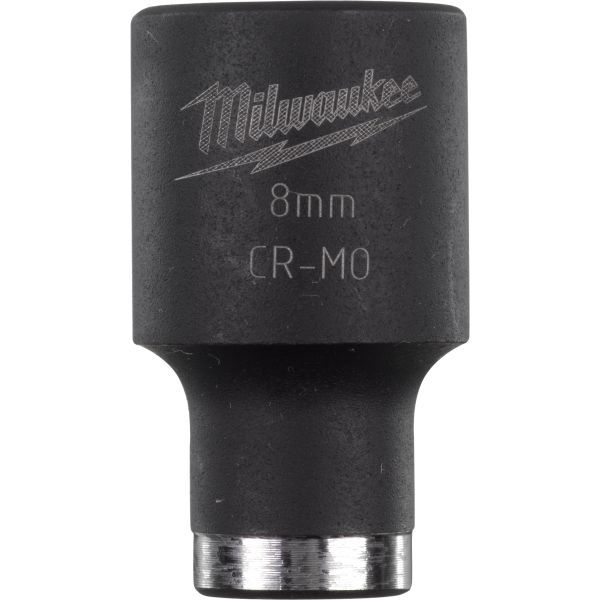Milwaukee Shockwave Impact Duty Voimahylsy 1/2" kiinnitys, lyhyt 8 mm