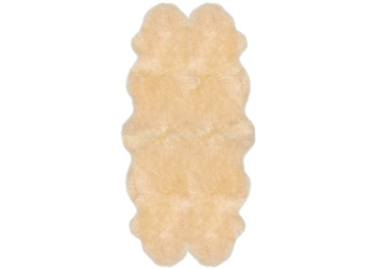 Aito lampaantalja Merino cream Quatro ±90x180 cm