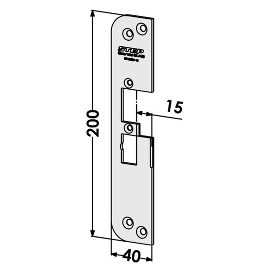 STEP ST4030V-15 Tolppa malliin STEP 40/90/48/98 Preload 15 mm, vastaa 1887-2