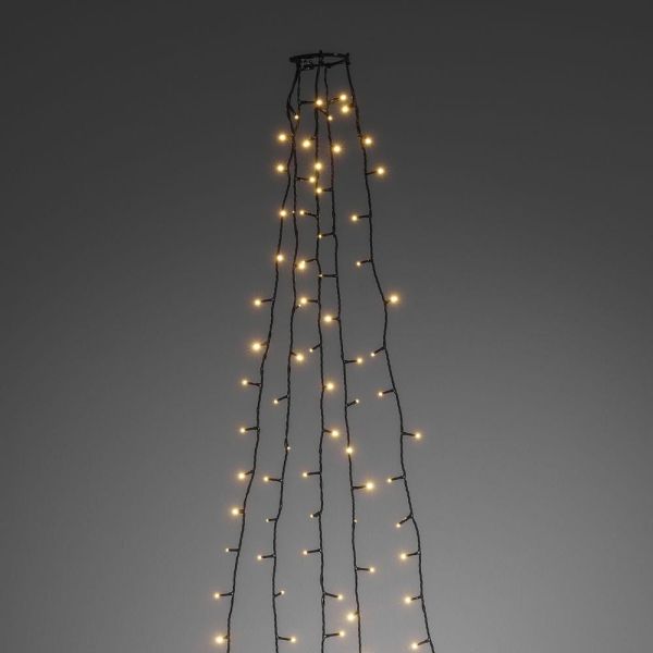 Konstsmide 6360-820 Joulukuusen valosarja 30x5 LED, 180 cm, 24V/IP20