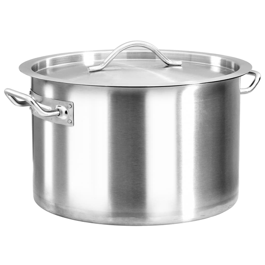 vidaXL Liemikattila 32 l 40x26 cm ruostumaton teräs