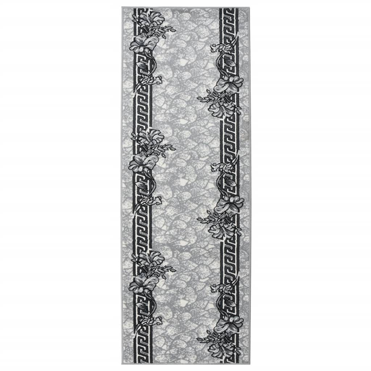 vidaXL Käytävämatto BCF harmaa 80x200 cm