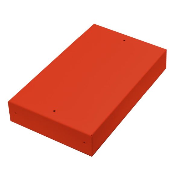 Alarmtech 3204.02R Kytkentärasia ilman aukkoa, teräs 4 moduulille
