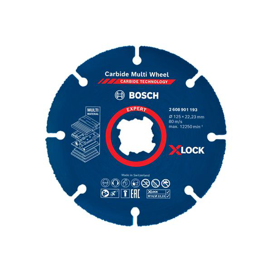 Bosch Expert Carbide Multi Wheel X-LOCK Katkaisulaikka 125 mm