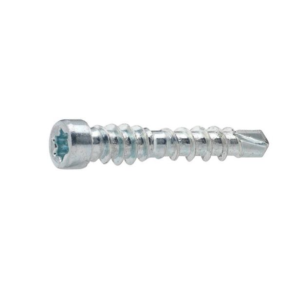 Grabber PTX28ZK Lattia-/listaruuvi EFZ 250 kpl:n pakkaus 4,0 x 28 mm