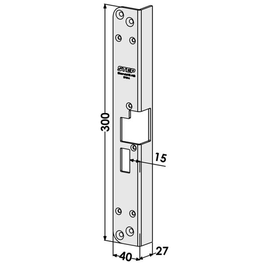 STEP ST184-A Tolppa Mallille Connect/Modul Vasen