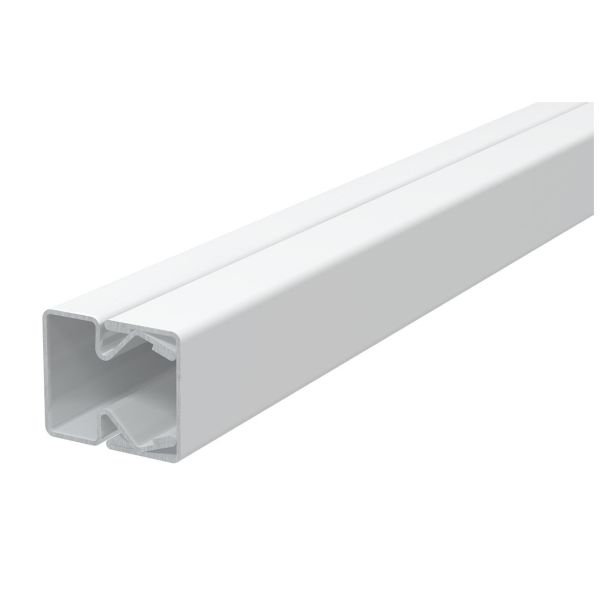 Obo Bettermann 6248462 Syöttökanava valkoinen, teräs 20 x 24 mm