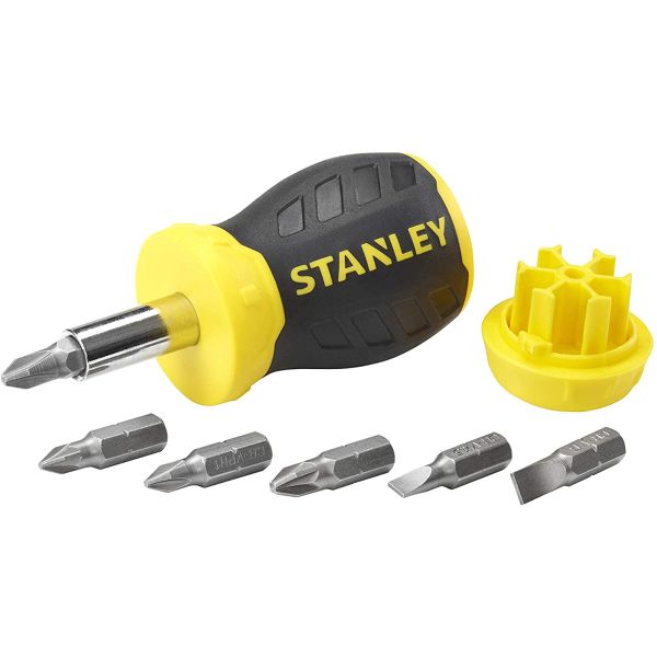 STANLEY 0-66-357 Ruuvitaltta mukana ruuvikärjet, ilman räikkätoimintoa