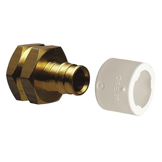 Uponor 1870212 Nippa suora, sisäkierre 15 x 15 mm