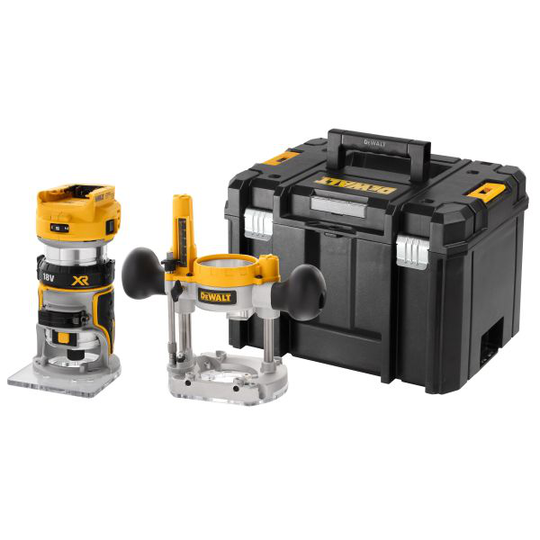 Dewalt DCW604NT-XJ Käsiyläjyrsin ilman akkua ja laturia