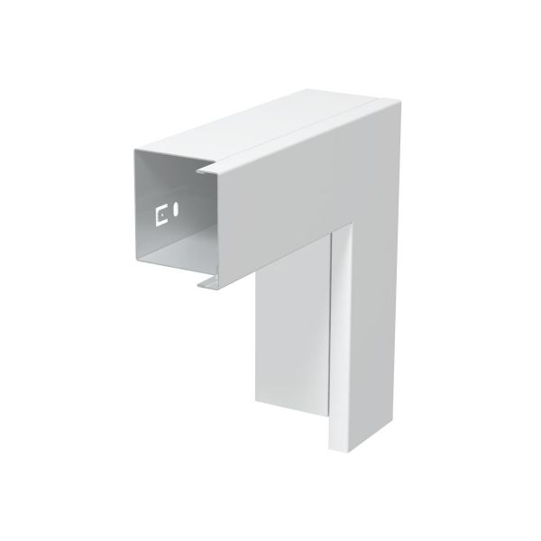 Obo Bettermann 6249485 L-kulma sähkösinkitty, valkoinen 60 x 60 mm