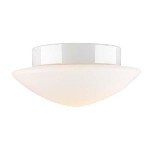 Ifö Electric Solhem Kattovalaisin valkoinen, IP44, suora, E27