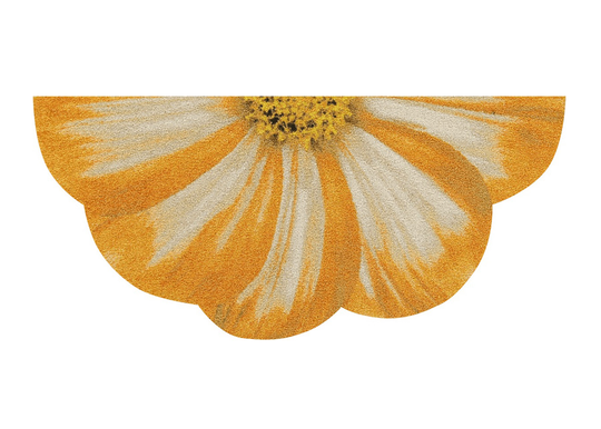 Kynnysmatto Hayfield Blossom yellow 42x85 cm