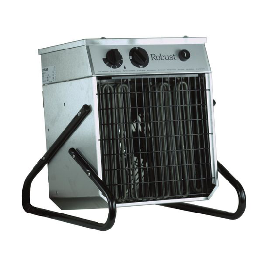 VEAB Robust F Lämpöpuhallin 2 KW, 230 V, IP65