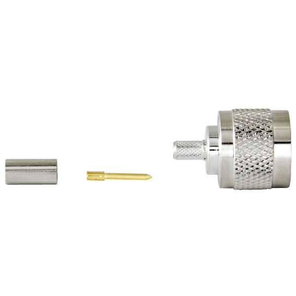 Televes 383803 Verkkovirtakaapeli N-tyyppi, 50 ohmia N-1, uros