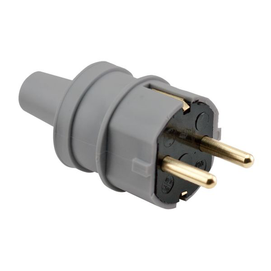 Gelia 81921331 Pistotulppa PVC, IP44 Harmaa