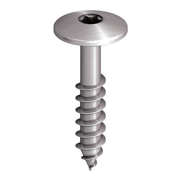 Ejot 850238 Julkisivuruuvi Profiililtaan matala, A2 4,9 x 38 mm, 250 kpl Ilman aluslevyä