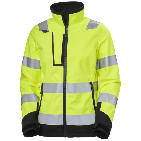 Helly Hansen Workwear Luna Softshelltakki huomiotakki, keltainen XS
