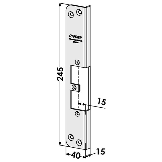 STEP ST9502V Tolppa mallille STEP 92 Preload ja Release 15 mm, vastaa ST6515/730T