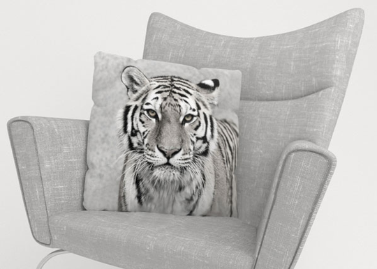 Koristetyynyliina BEAUTIFUL TIGER 45x45 cm