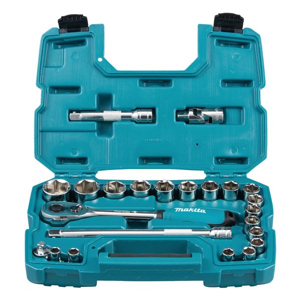 Makita B-65589 Hylsysarja 1/2", 23 osaa