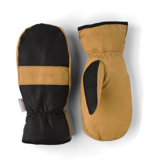 Hestra Job 74971-7 Winter Pro Mitt Talvikäsine nahkakäsine, musta/ruskea 7