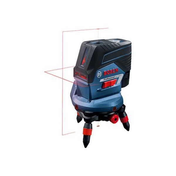 Bosch GCL 2-50 C Ristilaser punainen, sis. L-BOXX-laukun, ilman akkuja ja laturia