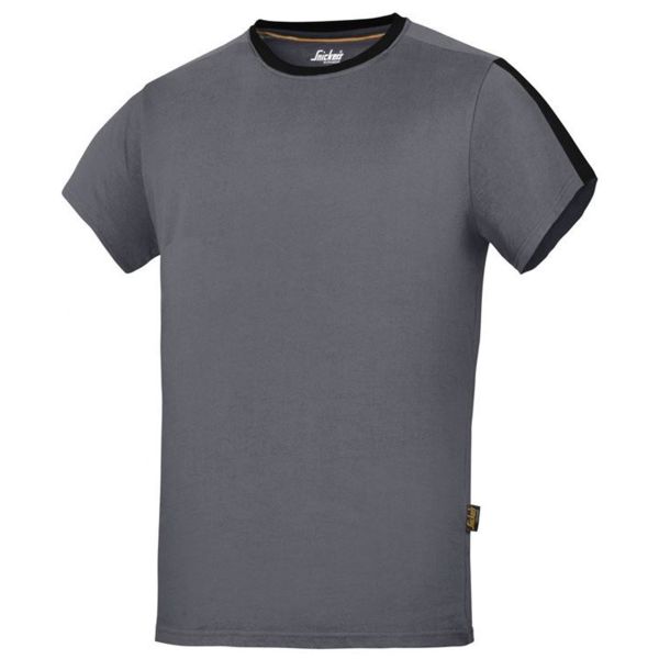 Snickers 2518 AllroundWork T-paita teräksenharmaa XS