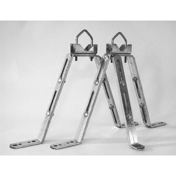 Televes VF-2550P Seinäkiinnike 250–450 mm, Ø30–50 mm:n putkelle