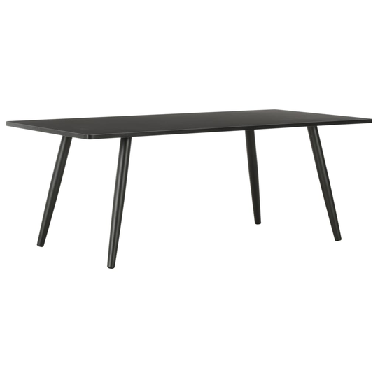 vidaXL Sohvapöytä musta 120x60x46 cm