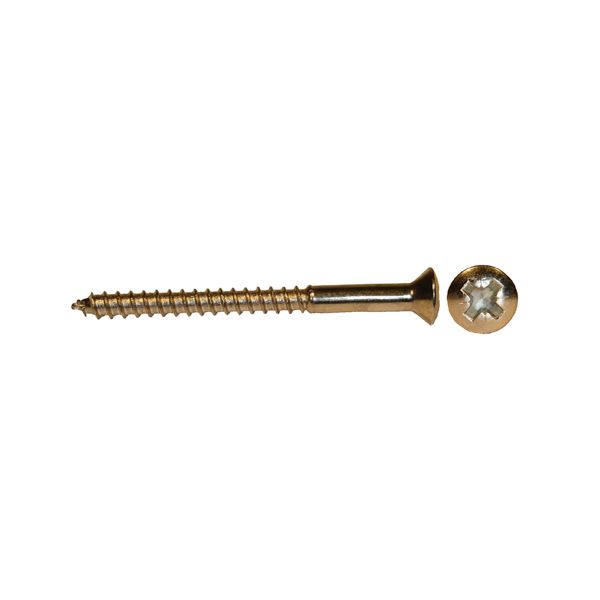Arvid Nilsson 44603020 Puuruuvi FN, messinki, DIN 7995, TKFX 3,0 x 20 mm, 200 kpl