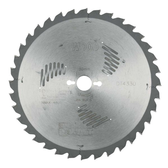 Dewalt DT4330-QZ Pyörösahanterä 305 x 30 mm, 36T