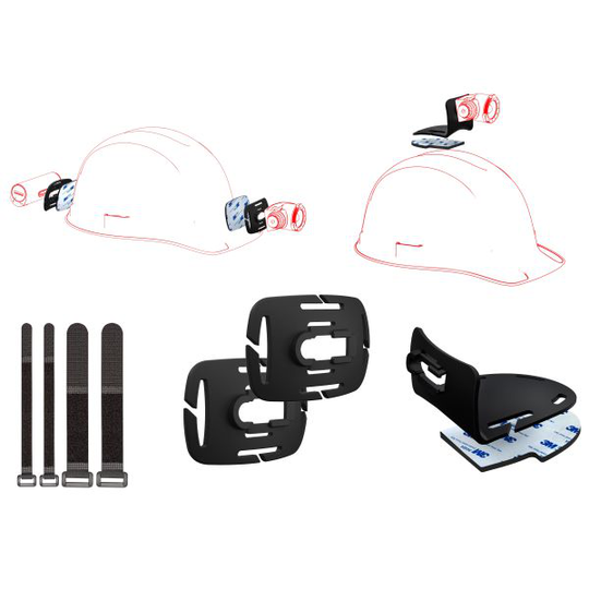 Led Lenser 502314 Kypäräkiinnitys malleihin F H5R, H7R, H15R Work ja H5 Core