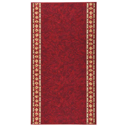 vidaXL Käytävämatto punainen 100x200 cm liukumaton