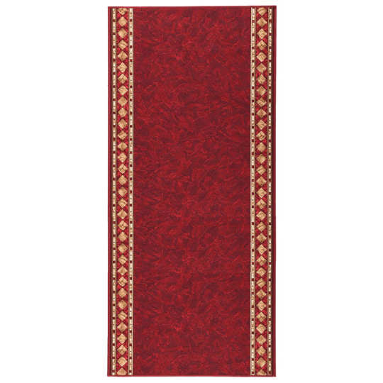 vidaXL Käytävämatto punainen 100x250 cm liukumaton