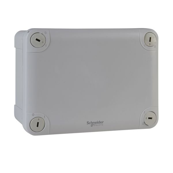 Schneider Electric ENN05047 Kytkentärasia harmaa, sileä, pinta-asennus 150x105x80 mm
