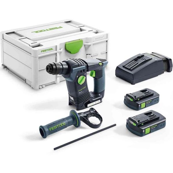 Festool BHC 18 C 3,1 I-Plus Poravasara 18 V, akuilla ja laturilla