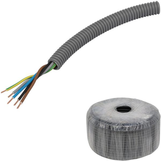 Pipelife FQ PowerFlex Kaapeli esireititetty, kierretty 16 mm x 100 m, 5G 1,5 mm²