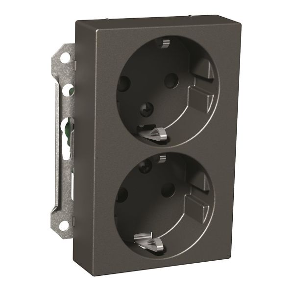 Schneider Electric Exxact Pistorasiarunko 2-osainen, 16A, pikaliitin