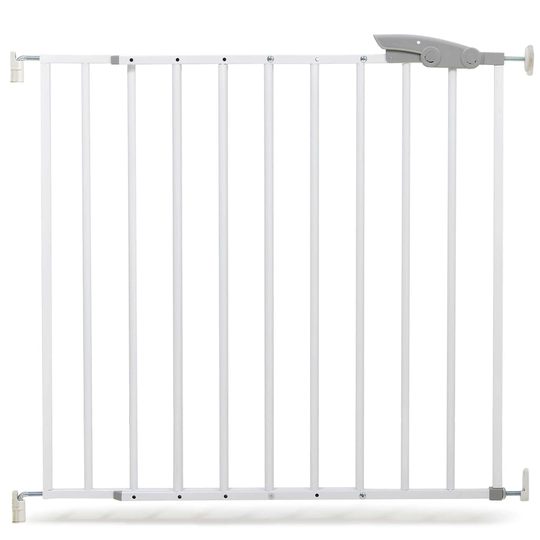 Fenss A3 Baby & Kids Turvaportti Oslo 73-107 cm metalli valkoinen 64633