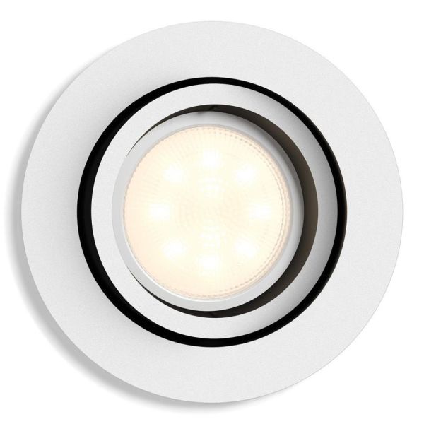 Philips Hue White Ambiance Milliskin Kohdevalaisin 5W LED, 350 lm, GU10 valkoinen