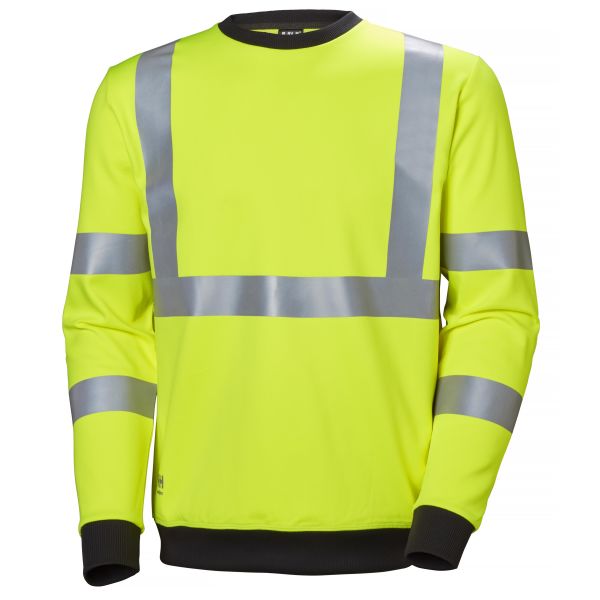 Helly Hansen Workwear Addvis Collegepaita huomiotakki, keltainen Koko S