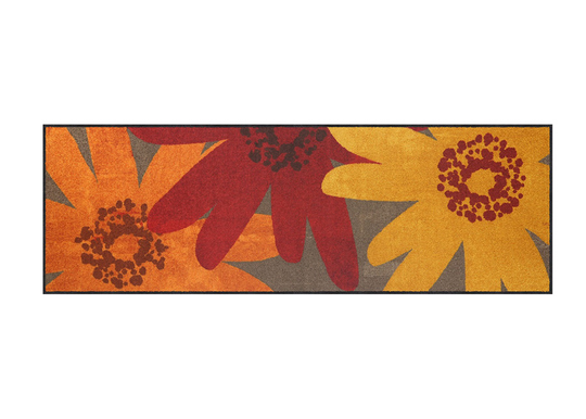 Matto Flashy Flowers indian summer 60x180 cm